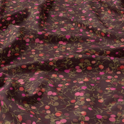 Printed Viscose MERISIER Violet / Pink